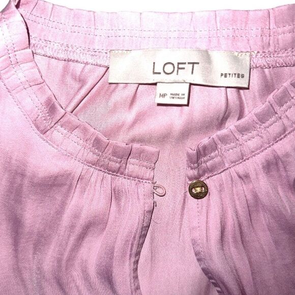 Loft pink blouse  - Picture 3 of 4